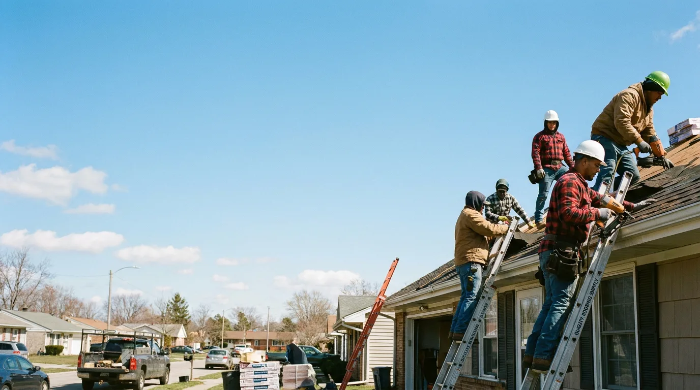 Roofing in Mount Pleasant, MI near me